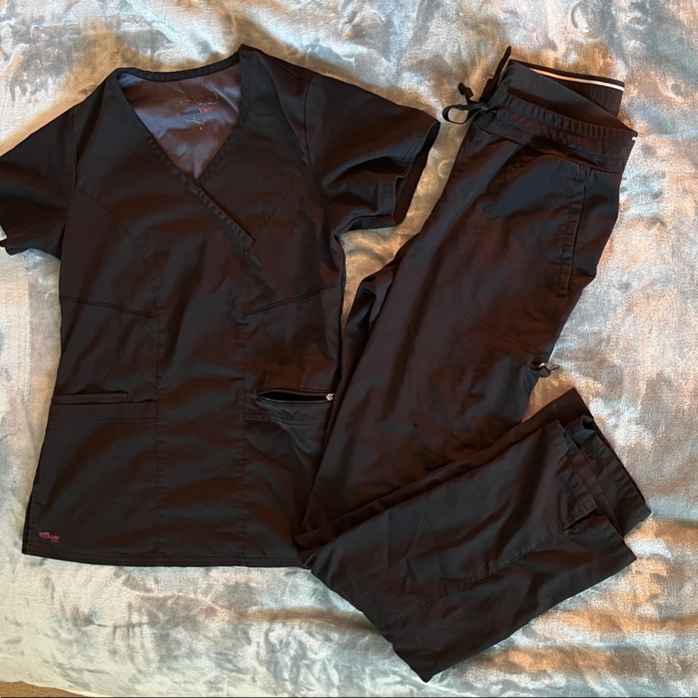 Grey's Anatomy Black Scrub Set